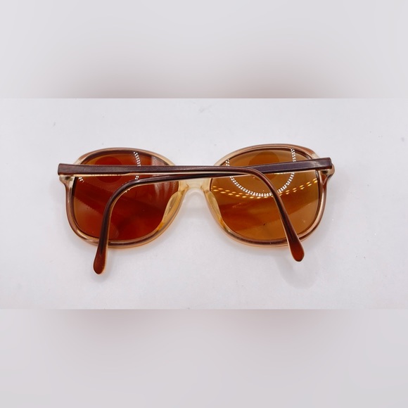 Viva 304 Brown Round Sunglasses Frames Only - Picture 4 of 8
